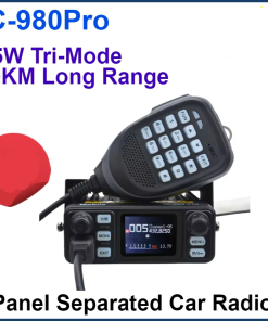 25W Walkie Talkie IC-980Pro VHF UHF Dual Band Dual Watch 200Ch Noise Reduction Mini FM Vox Scrambler Mobile Radio